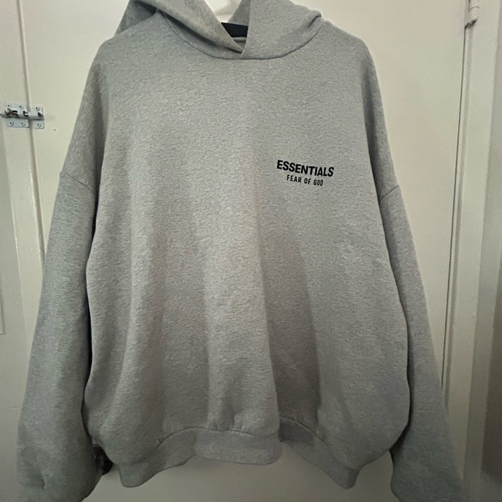 Essentials Light Gray Hoodie